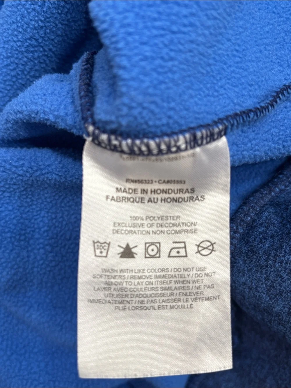 Nike Therma-Fit Royal Blue Hooded Pullover with Pockets Medium